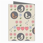 Love Birds Greeting Card Right