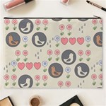 Love Birds Cosmetic Bag (XXXL) Back