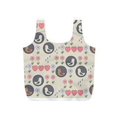 Love Birds Reusable Bag (s) by Kathrinlegg