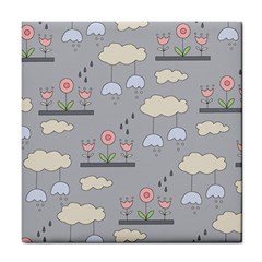 Garden In The Sky Ceramic Tile