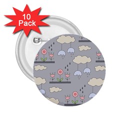 Garden In The Sky 2 25  Button (10 Pack) by Kathrinlegg