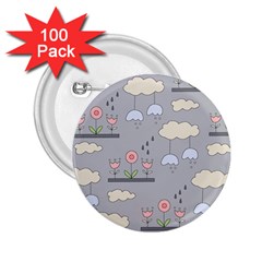 Garden In The Sky 2 25  Button (100 Pack) by Kathrinlegg