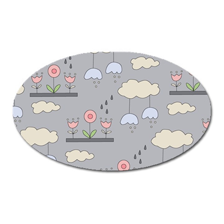 Garden in the Sky Magnet (Oval)