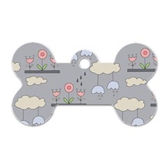 Garden In The Sky Dog Tag Bone (two Sided) by Kathrinlegg