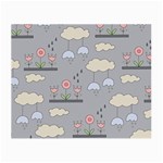 Garden in the Sky Glasses Cloth (Small, Two Sided) Front