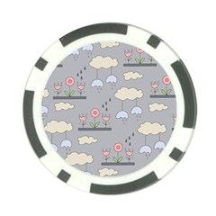 Garden In The Sky Poker Chip