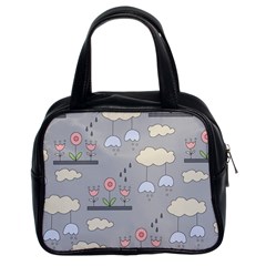 Garden In The Sky Classic Handbag (two Sides) by Kathrinlegg