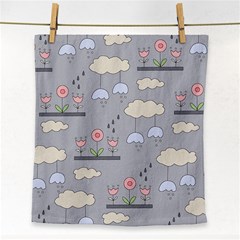 Garden In The Sky Face Towel