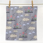 Garden in the Sky Face Towel Front