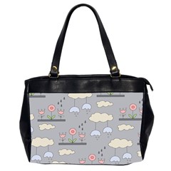 Garden In The Sky Oversize Office Handbag (two Sides)