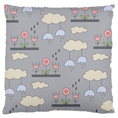 Garden In The Sky Large Cushion Case (two Sided) 