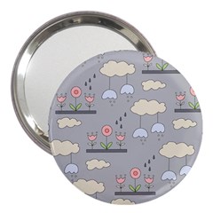 Garden In The Sky 3  Handbag Mirror by Kathrinlegg