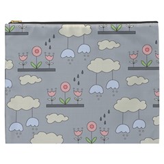 Garden In The Sky Cosmetic Bag (xxxl) by Kathrinlegg