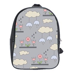 Garden In The Sky School Bag (xl) by Kathrinlegg