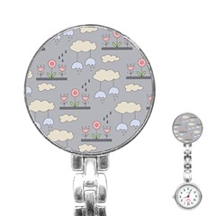 Garden In The Sky Stainless Steel Nurses Watch