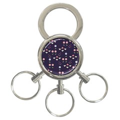 Summer Garden 3-ring Key Chain by Kathrinlegg