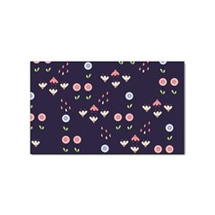 Summer Garden Sticker (rectangle) by Kathrinlegg