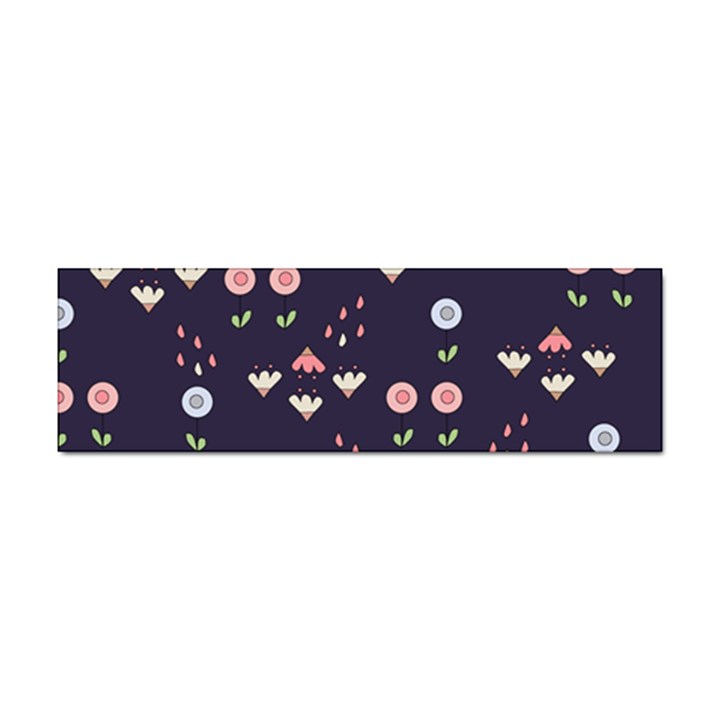 Summer Garden Bumper Sticker