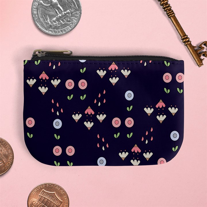 Summer Garden Coin Change Purse