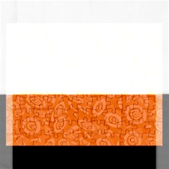 Orange Abstract 45s Jigsaw Puzzle (rectangle) by StuffOrSomething