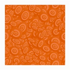 Orange Abstract 45s Glasses Cloth (Medium)