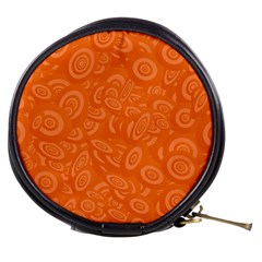 Orange Abstract 45s Mini Makeup Case