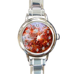 Star Dream Round Italian Charm Watch