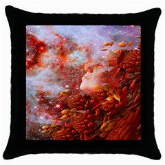 Star Dream Black Throw Pillow Case by icarusismartdesigns