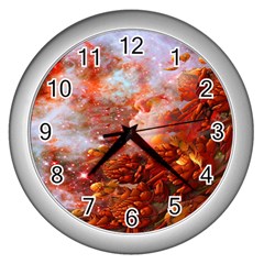 Star Dream Wall Clock (silver)