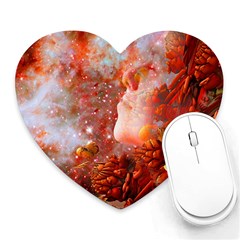 Star Dream Mouse Pad (heart) by icarusismartdesigns