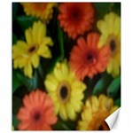 Orange Yellow Daisy Flowers Gerbera Canvas 20  x 24  (Unframed) 19.57 x23.15  Canvas - 1