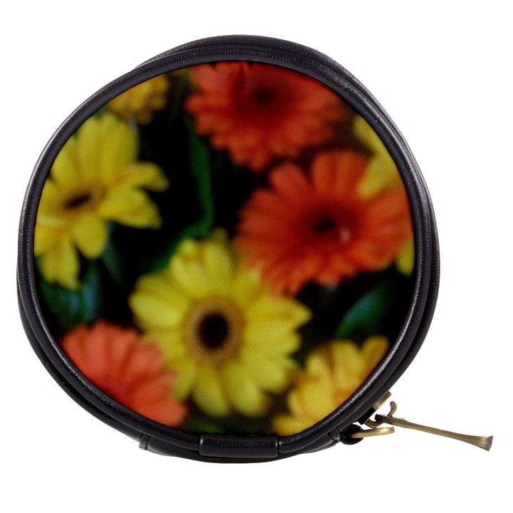 Orange Yellow Daisy Flowers Gerbera Mini Makeup Case