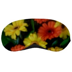 Orange Yellow Daisy Flowers Gerbera Sleeping Mask