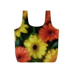 Orange Yellow Daisy Flowers Gerbera Reusable Bag (s) by yoursparklingshop