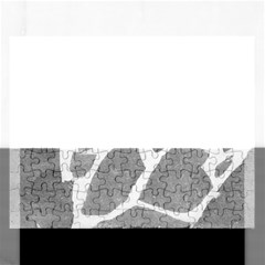 Grey White Tiles Pattern Jigsaw Puzzle (rectangle) by yoursparklingshop