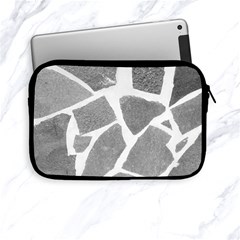 Grey White Tiles Pattern Apple Ipad Mini Zippered Sleeve