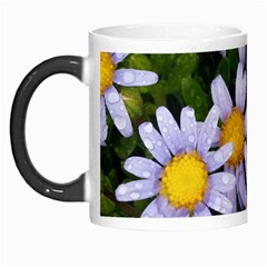 Yellow White Daisy Flowers Morph Mug by yoursparklingshop