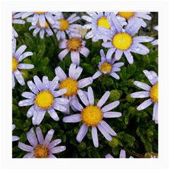 Yellow White Daisy Flowers Glasses Cloth (medium)