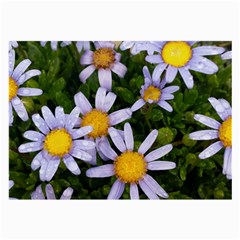 Yellow White Daisy Flowers Glasses Cloth (large) by yoursparklingshop