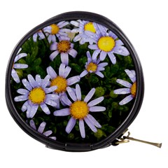 Yellow White Daisy Flowers Mini Makeup Case by yoursparklingshop