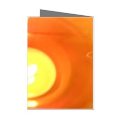 Orange Yellow Flame 5000 Mini Greeting Card (8 Pack) by yoursparklingshop