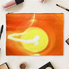 Orange Yellow Flame 5000 Cosmetic Bag (xl) by yoursparklingshop