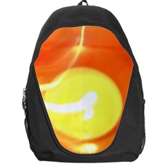 Orange Yellow Flame 5000 Backpack Bag by yoursparklingshop