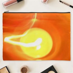 Orange Yellow Flame 5000 Cosmetic Bag (xxxl) by yoursparklingshop