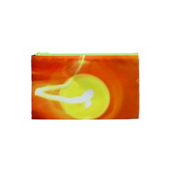 Orange Yellow Flame 5000 Cosmetic Bag (xs) by yoursparklingshop