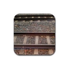 Railway Track Train Drink Coaster (square)