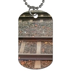 Railway Track Train Dog Tag (two-sided)  by yoursparklingshop