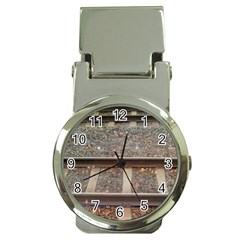 Railway Track Train Money Clip With Watch