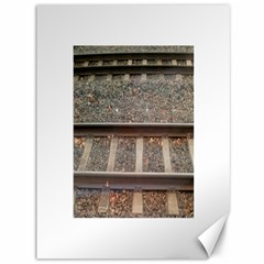 Railway Track Train Canvas 36  X 48  (unframed) by yoursparklingshop