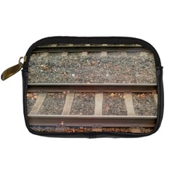 Railway Track Train Digital Camera Leather Case